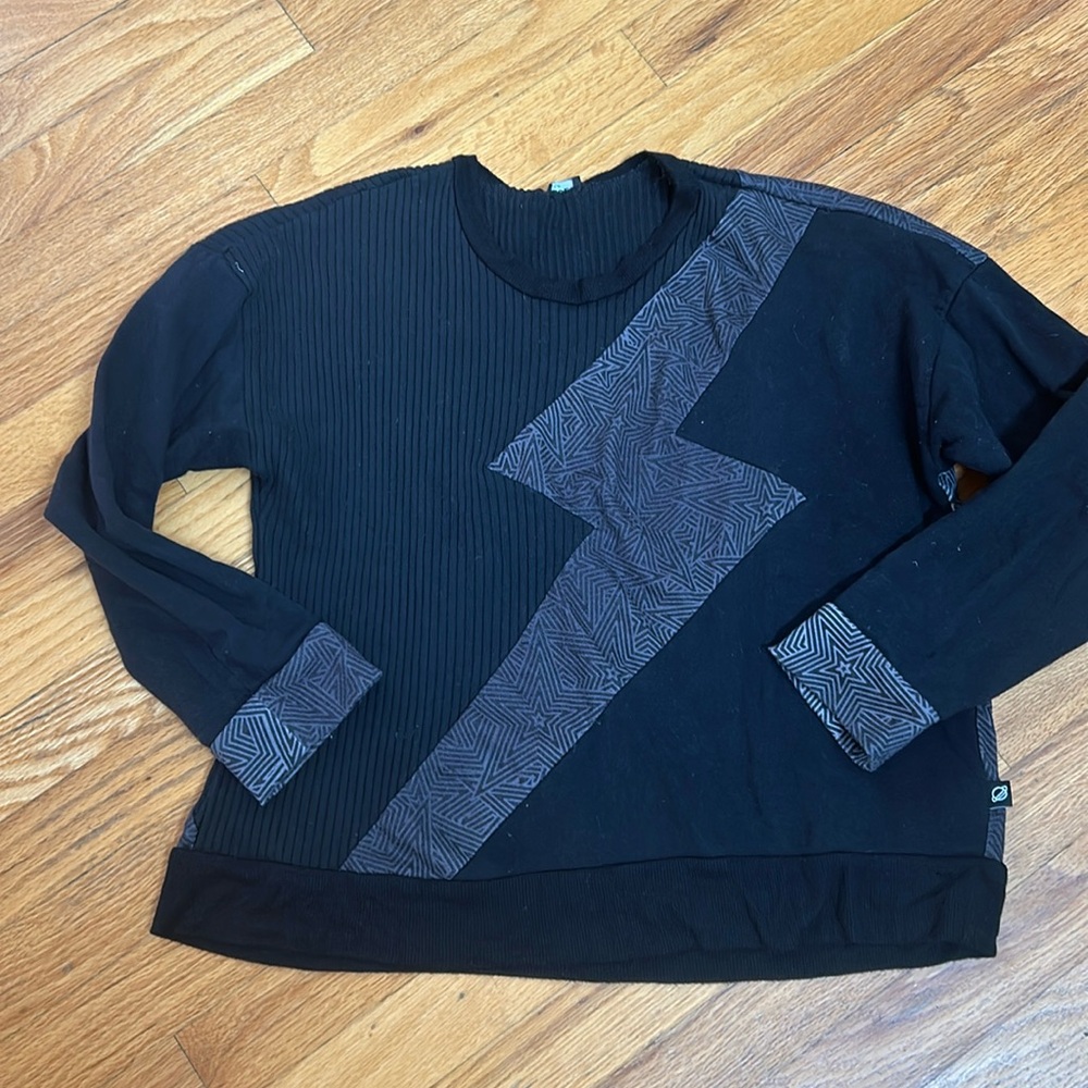 Terez lightning bolt/star sweatshirt.